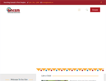 Tablet Screenshot of ncem.ca
